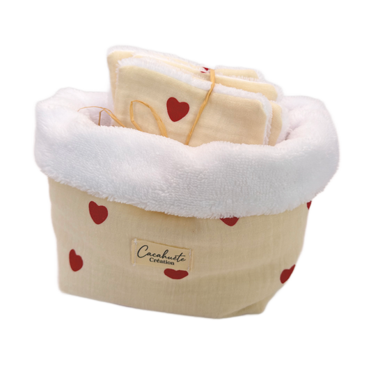 Panière à cotons - Amor