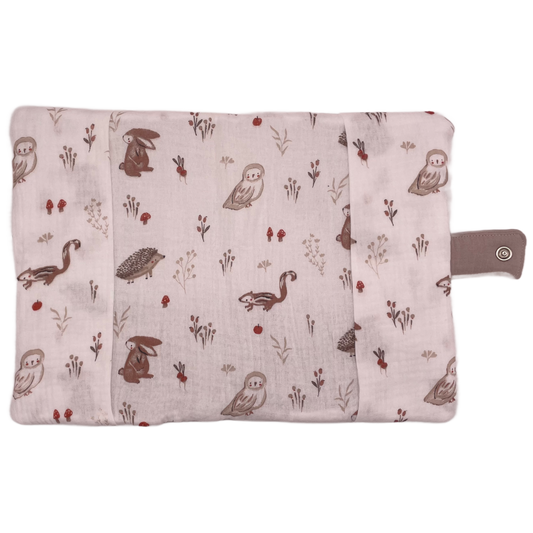 Protège-carnet - Animaux de la forêt