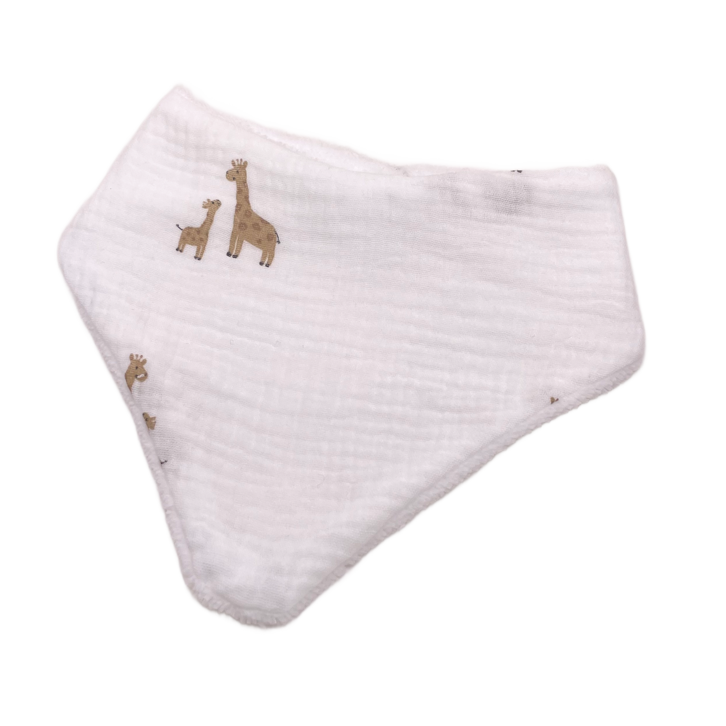 Bavoir bandana - Girafe