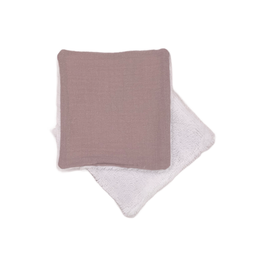 Cotons lavables - Greige