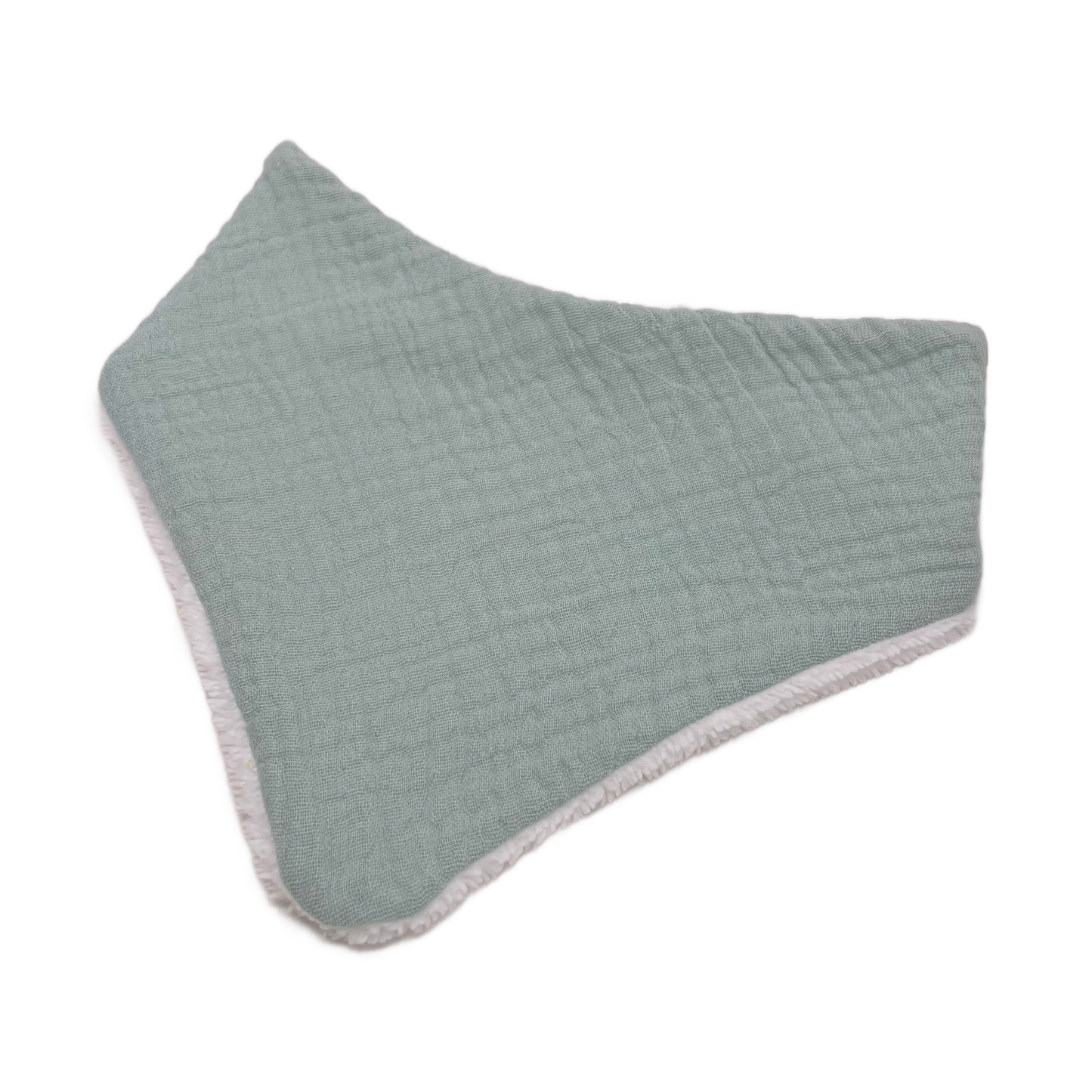 Bavoir bandana - Vert d'eau