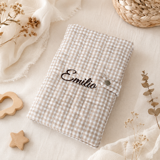 Protège carnet de santé bébé