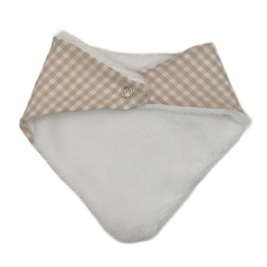 Bavoir bandana - Vichy