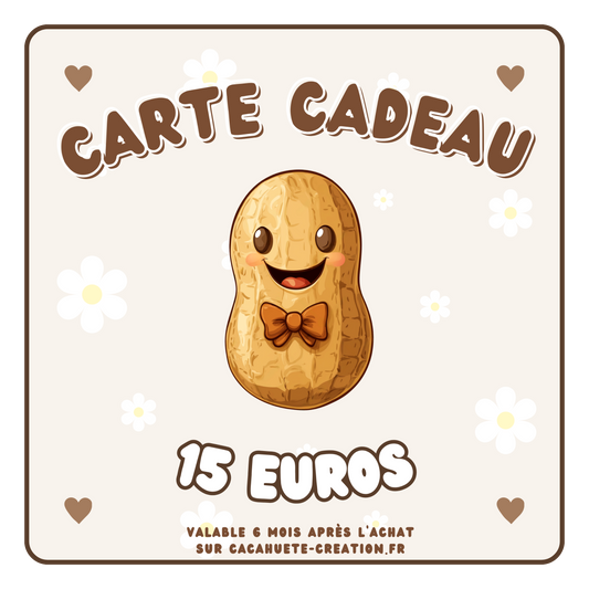 Carte cadeau - Petite attention