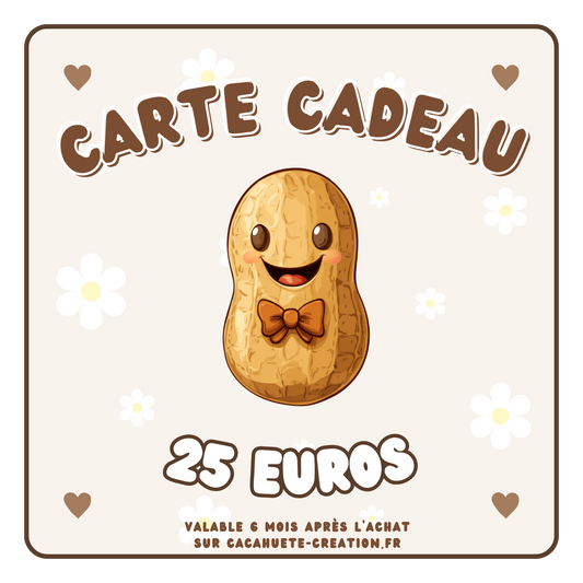 Carte cadeau - Douce surprise