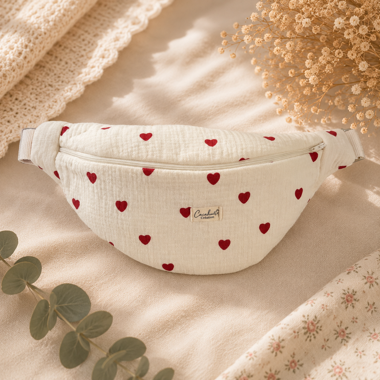 Sac banane XXL Mama Banana – Tissu au choix
