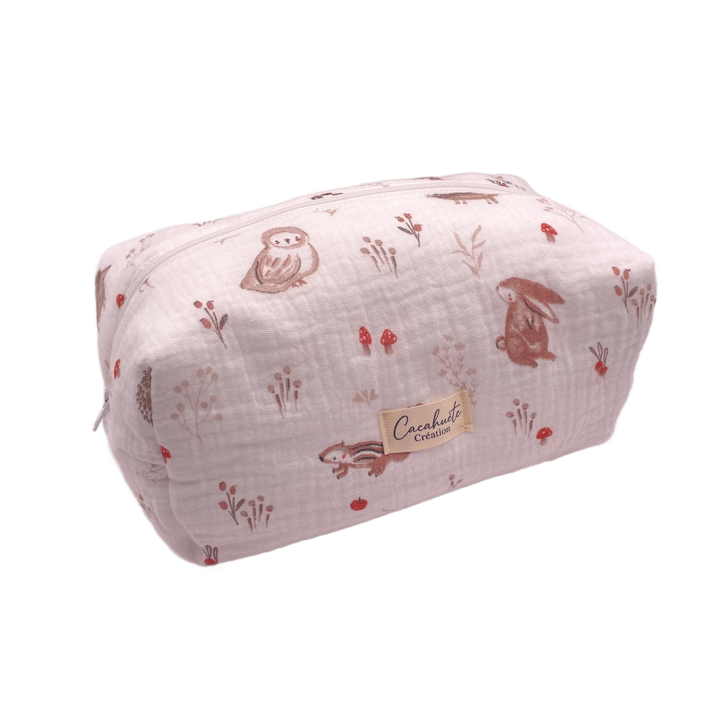 Trousse de toilette - Animaux de la forêt