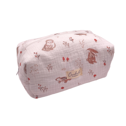 Trousse de toilette - Animaux de la forêt