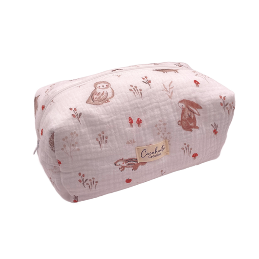 Trousse de toilette - Animaux de la forêt