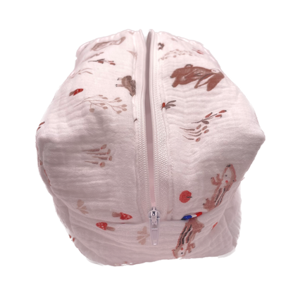 Trousse de toilette - Animaux de la forêt