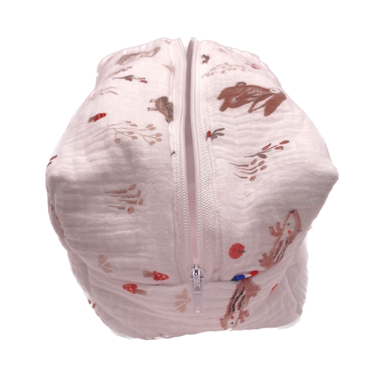 Trousse de toilette - Animaux de la forêt