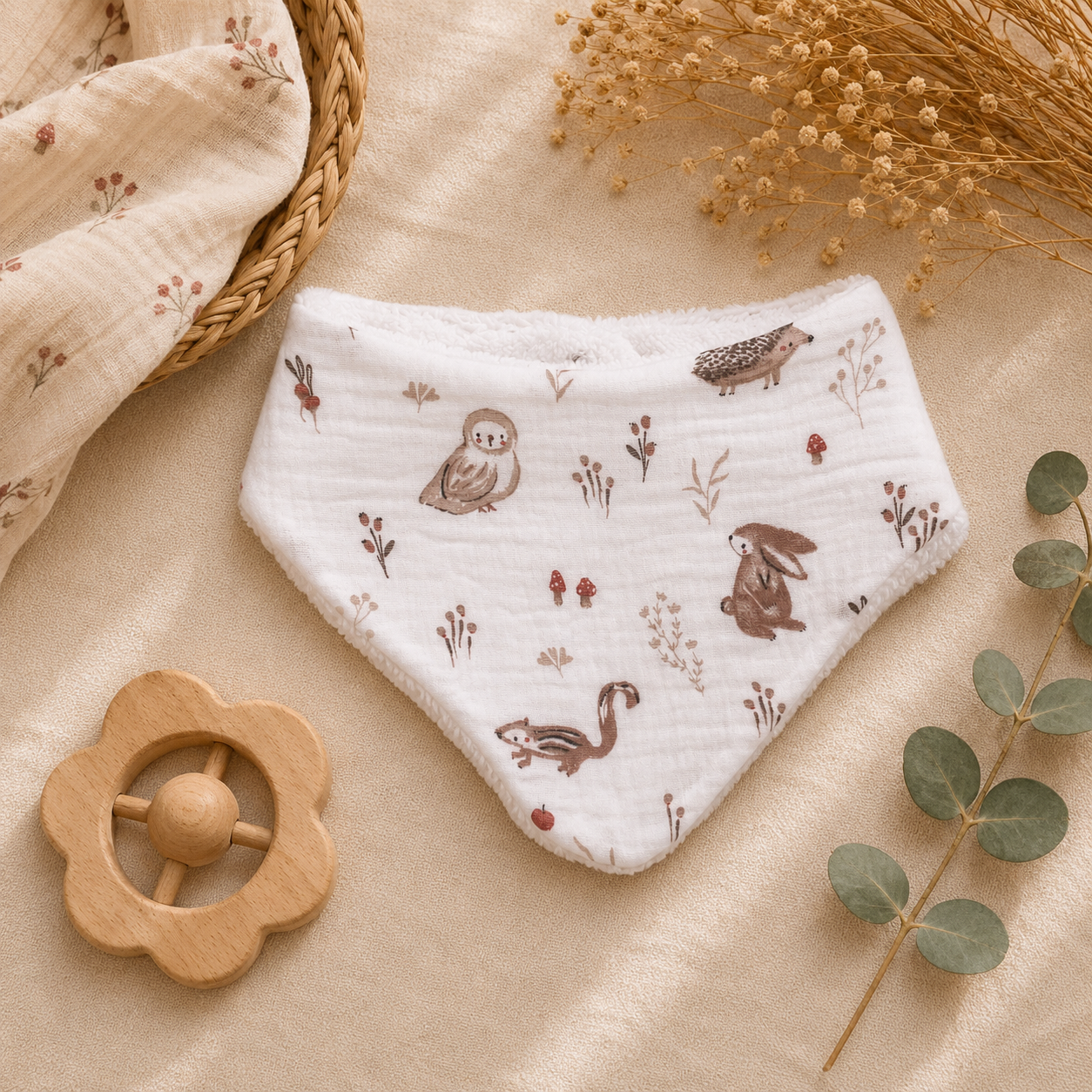 Bavoir bandana bébé