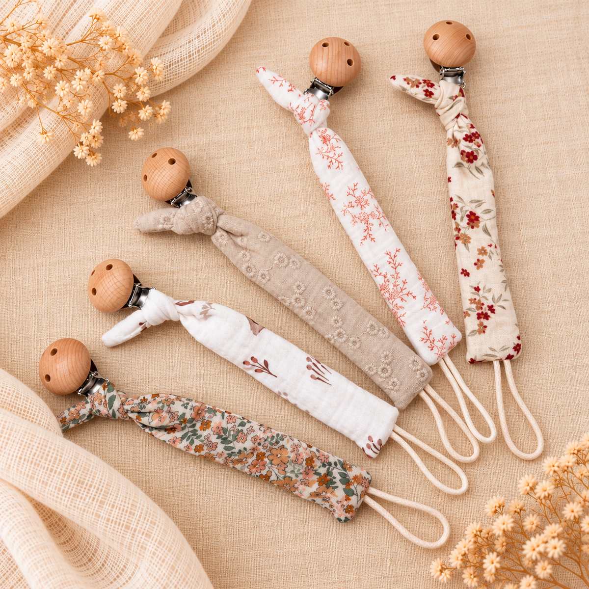 Attache-tétine pour bébé et enfant