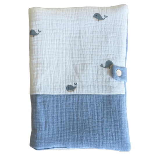 Protège-carnet - Baleine