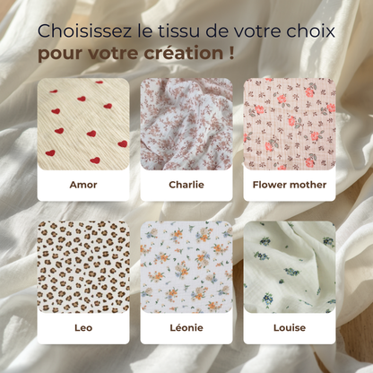 Sac banane XXL Mama Banana – Tissu au choix