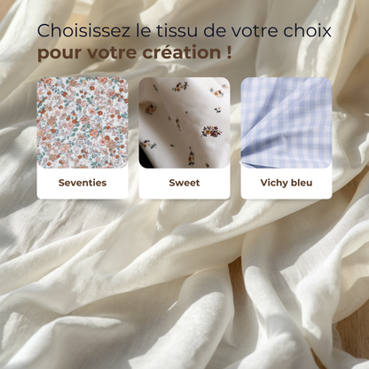 Sac banane XXL Mama Banana – Tissu au choix
