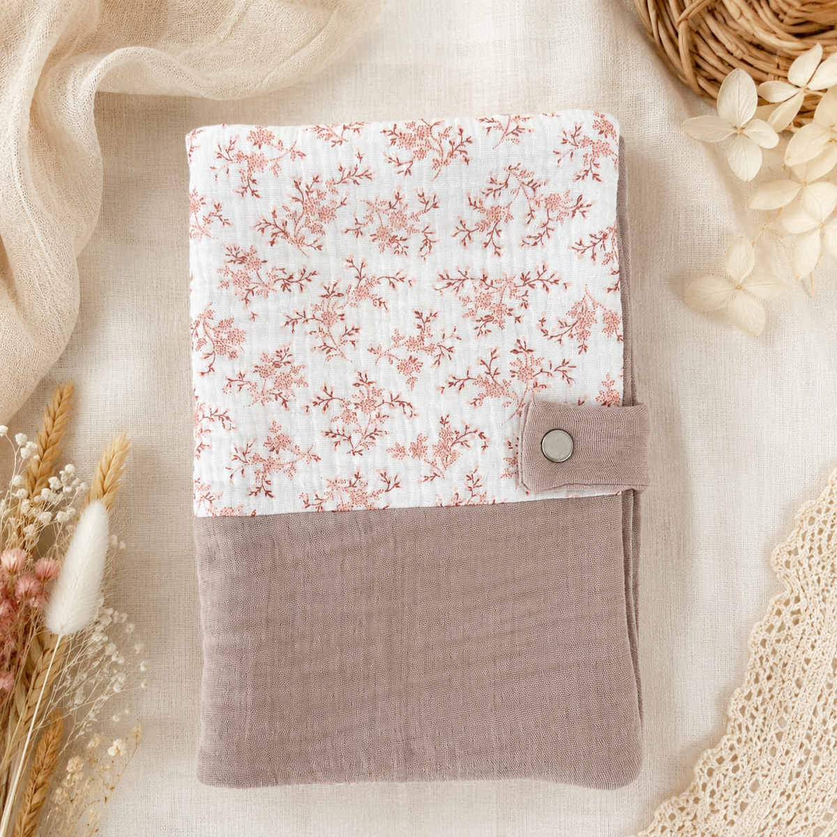 Protège carnet de santé bébé