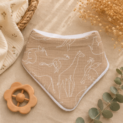 Bavoir bandana bébé