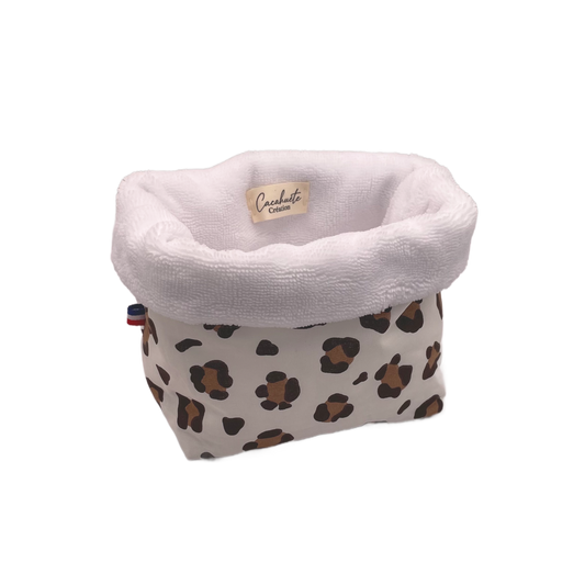 Panière à cotons - Leo