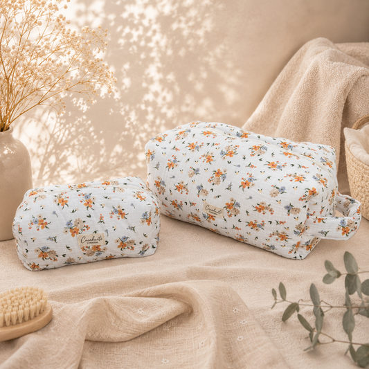 Tousse de toilette XXL Mama – Tissu au choix
