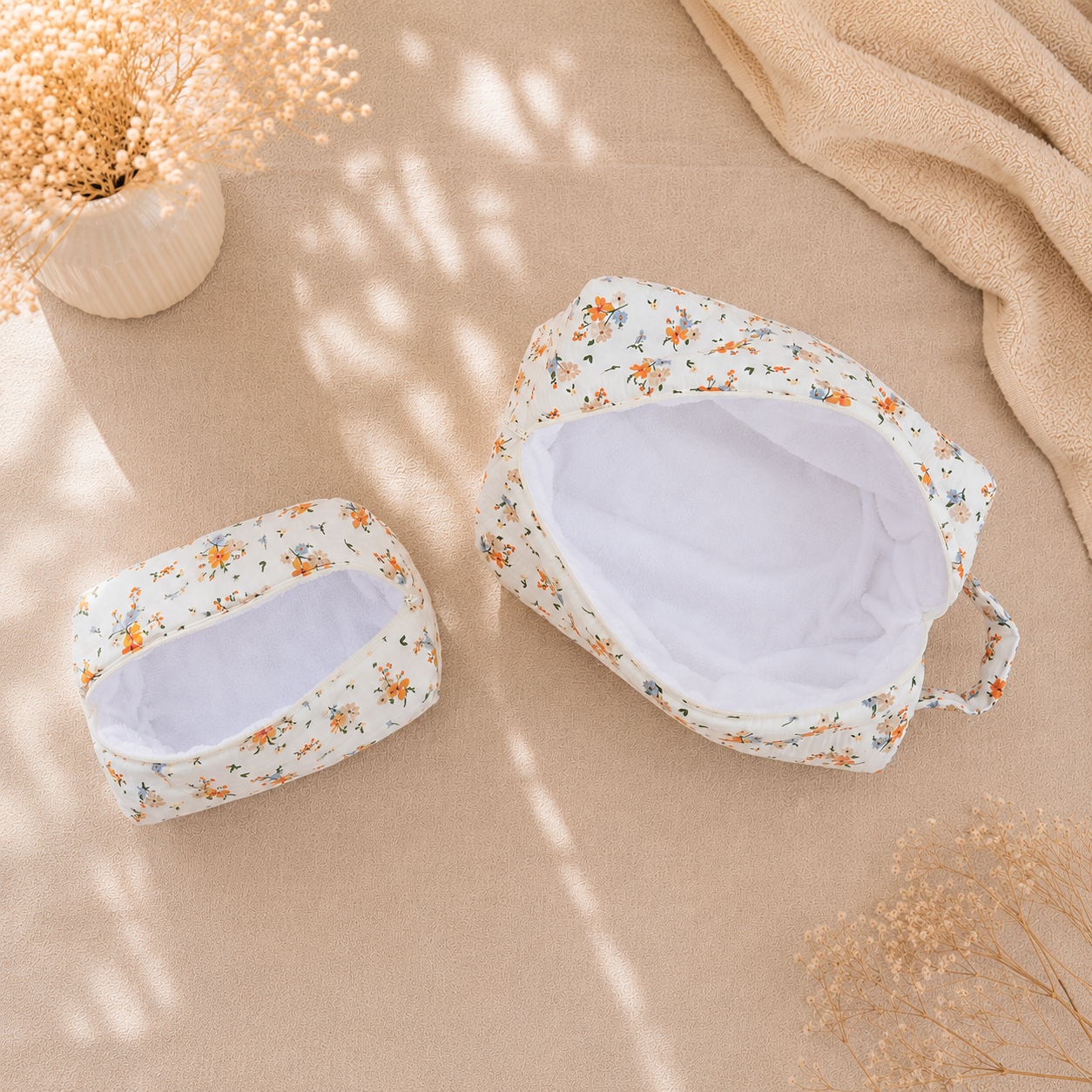Tousse de toilette XXL Mama – Tissu au choix