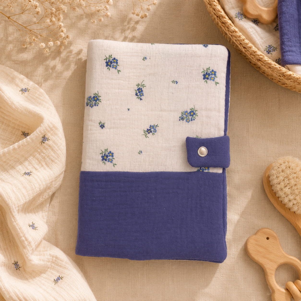 Protège carnet de santé bébé