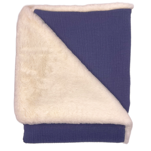Couverture toute douce - Navy