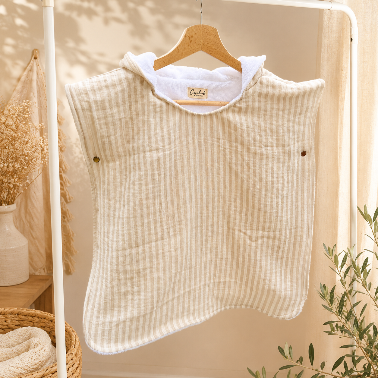 Poncho de bain enfant