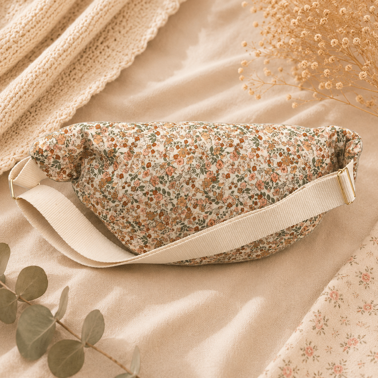 Sac banane XXL Mama Banana – Tissu au choix