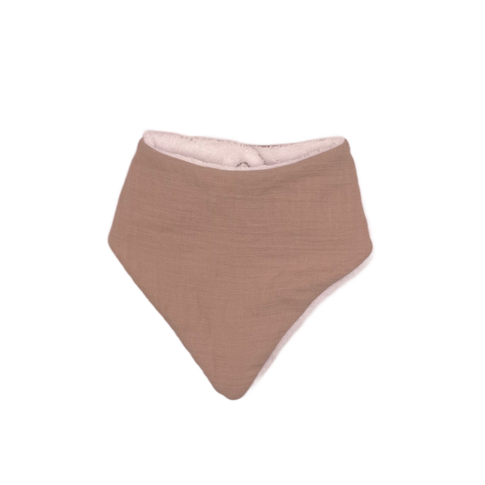 Bavoir bandana - Taupe