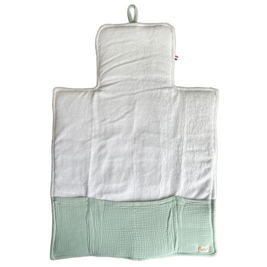 Matelas à langer - Vert d'eau