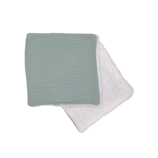 Cotons lavables - Vert d'eau