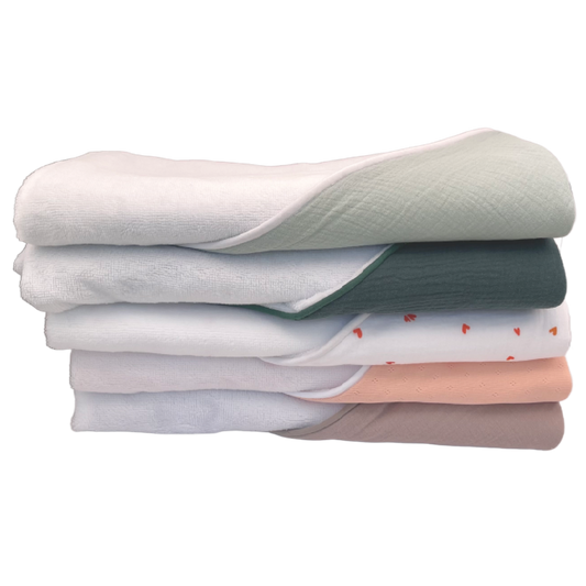 Cape de bain - Vert d'eau