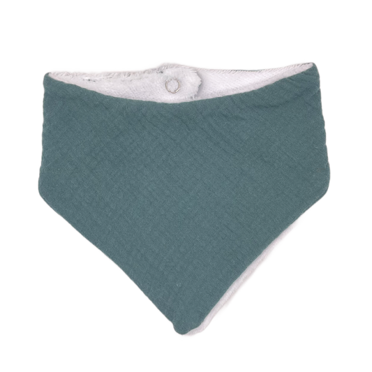 Bavoir bandana - Vert forêt