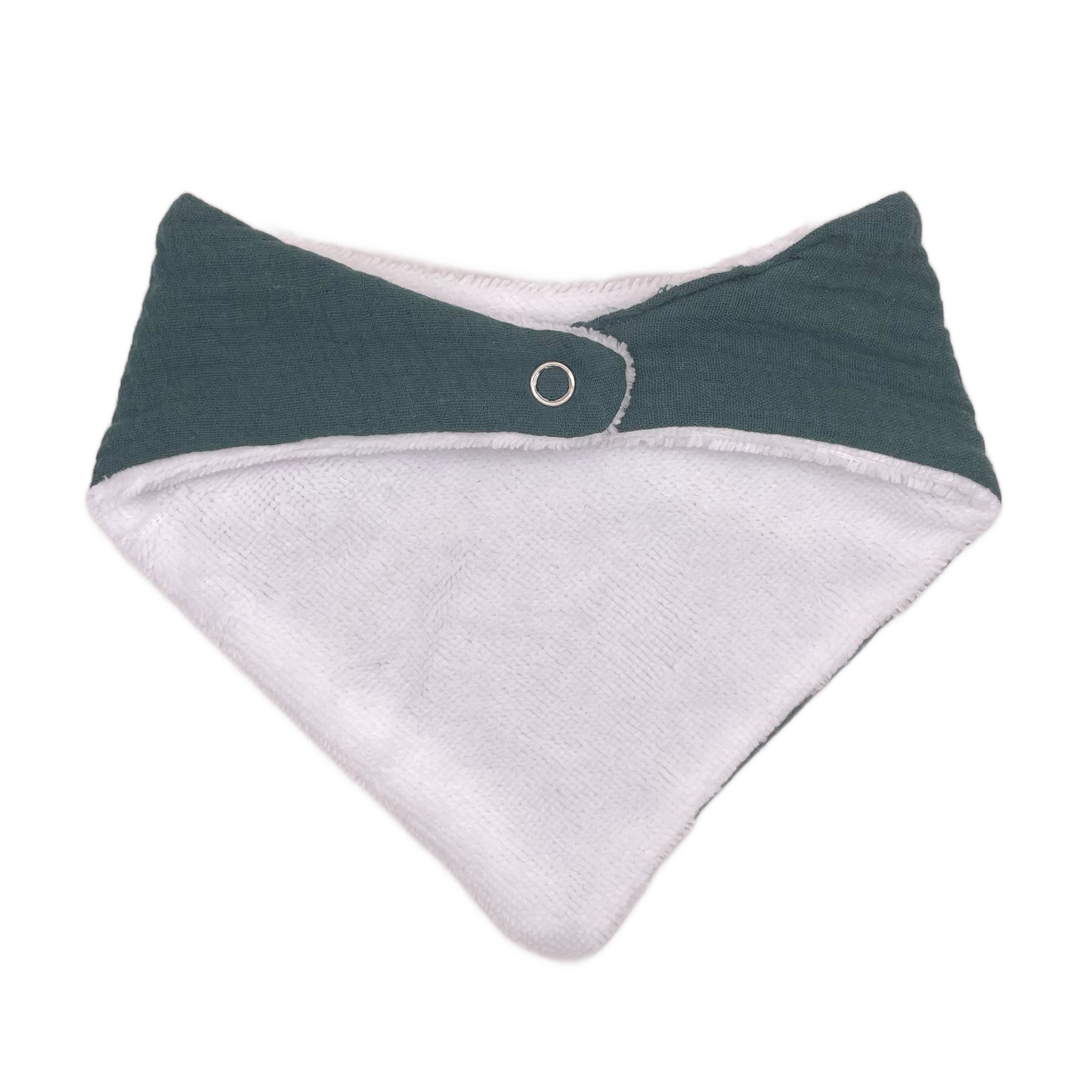 Bavoir bandana - Vert forêt