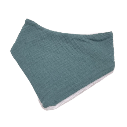 Bavoir bandana - Vert forêt