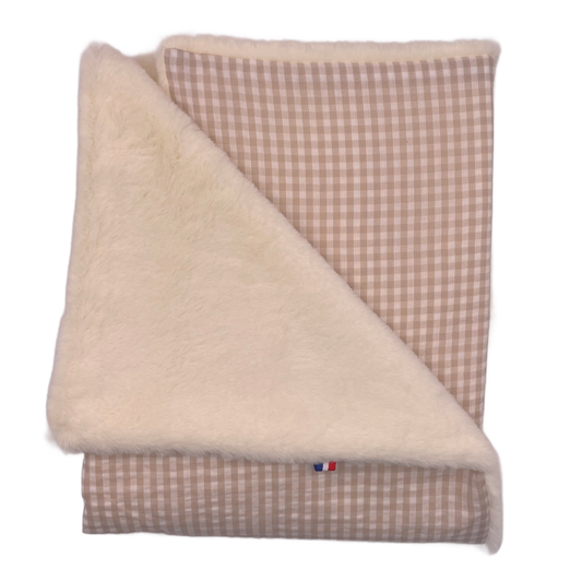 Couverture toute douce - Vichy