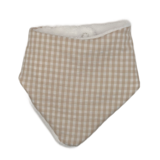 Bavoir bandana - Vichy