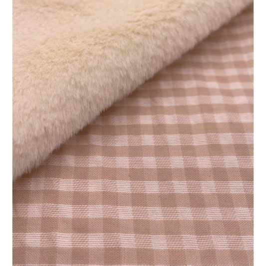 Couverture toute douce - Vichy